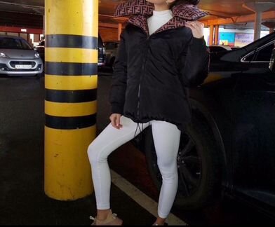 Пуховик Fendi двусторонний (S;M;L) Premium