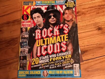 Kerrang #1492 black veil brides bullet for my vale