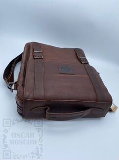 Мужская кожаная сумка через плечо Zznick