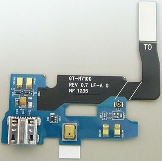Шлейф samsung Galaxy Note II GT-N7100 (зарядка)