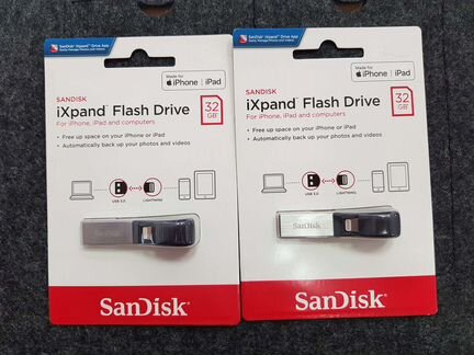 USB флешка Sandisk Ixpand 32gb для iPhone and iPad