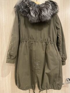 Парка с натуральным мехом