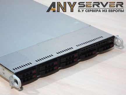Сервер Supermicro 1027R 2xE5-2637v2 32Gb 8x2.5