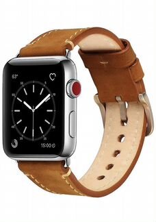 Ремешок кожаный для Apple Watch 42/44 мм