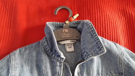 Джинсовая курточка H&M для девочки