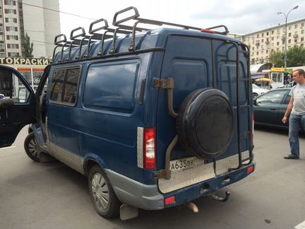 Секционный багажник на Газель