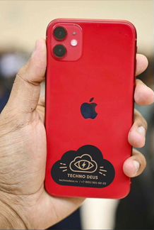 iPhone 11 128 gb красный