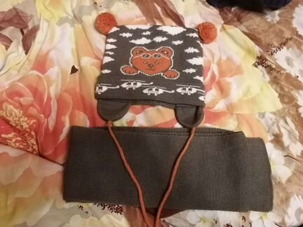 Шапка и Шарф, комплект