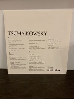 Peter Tschaikowsky/Петр Чайковский 5LPbox(Germany)