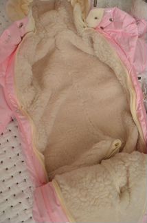 Зимний комбинезон трансформер для девочки новый