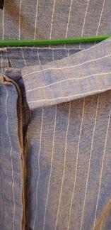 Рубашка хлопок лён ASOS