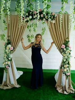 Вечернее шикарное платье рыбка