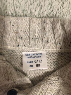 Свитер детский размер 80