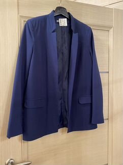 Синий пиджак Stradivarius, M