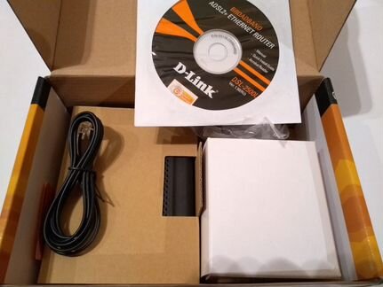 Роутер adsl2+ Ethernet Router D-Link DSL-2500U