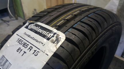 165 65 15 Continental Conti Eco Contact 3 новая