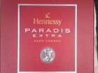 Бутылка и коробка Hennessy paradis extra