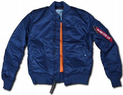 Куртка Alpha Ind 133009 MA-1 VF 59 Wmn ocean blue