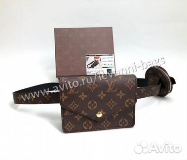 Поясные сумки Louis Vuitton 2в1
