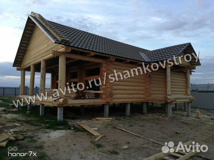 Срубы домов