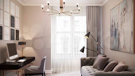 2-к квартира, 66.4 м², 44/51 эт.