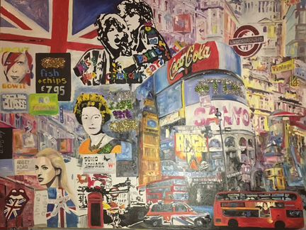 Огромная картина Лондон