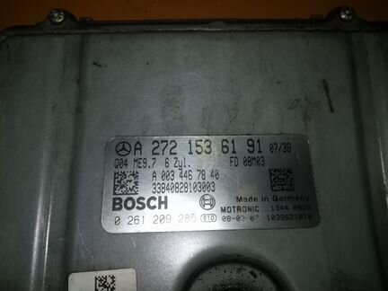 Блок управления двигателем Mercedes W164 ML M272