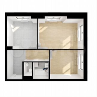 2-к квартира, 53.5 м², 18/33 эт.