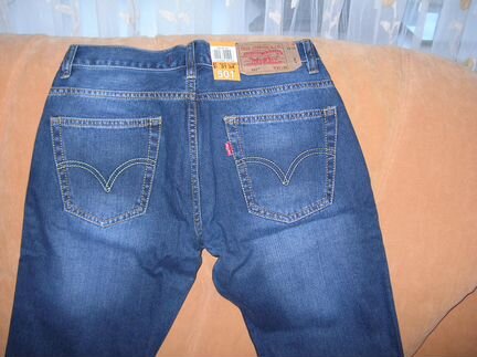 Новые мужские джинсы фирмы levis strauss размерW31