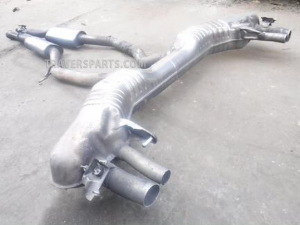 Задняя часть глушителя Мерседес C217