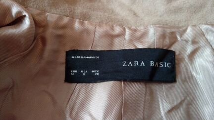 Новая куртка zara р. М (р.44-46) мех 28