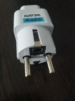 Переходник универсальный CN/UK/US на евро-розетку