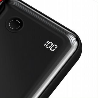 Внешний аккумулятор с кабелем Type-C 10000mAh